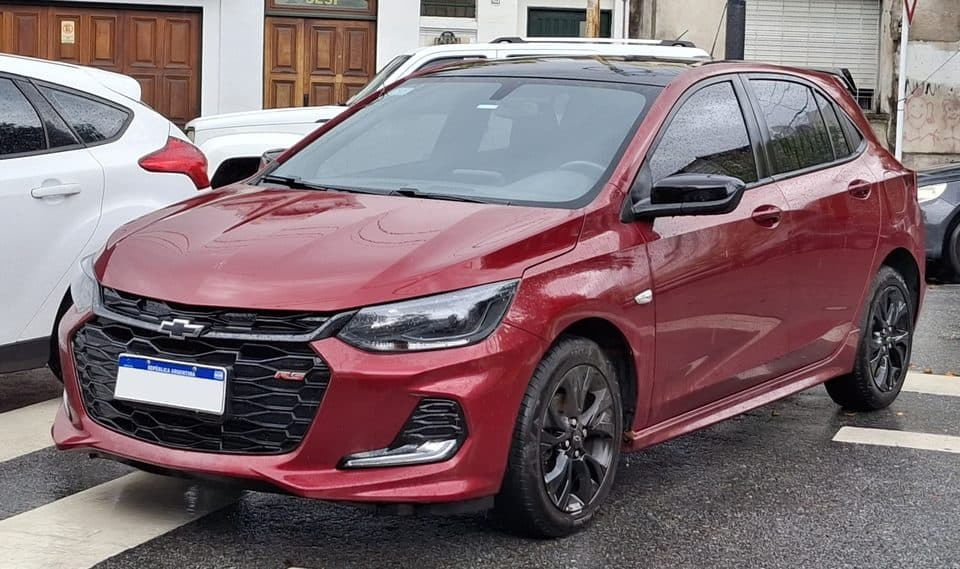 Foto de referência: Chevrolet Onix