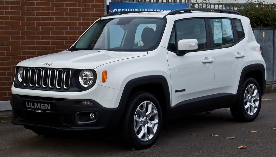 Foto de referência: Jeep Renegade