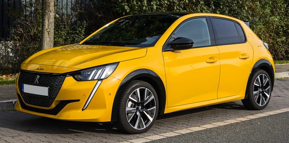 Foto de referência: Peugeot 208